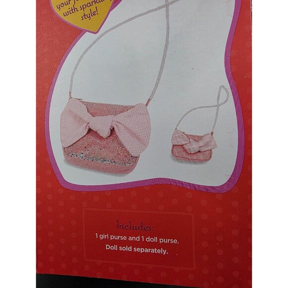Our Generation Me and You Glitter Purse Set Matching Bags for Doll and Child - Picture 5 of 8